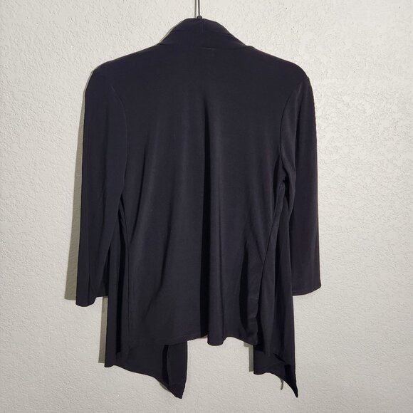 Cocomo Cardigan Blouse Animal Print Medium Black Tiger - Picture 7 of 11